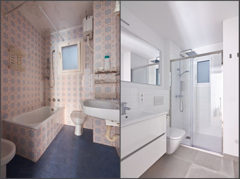 Shower Remodeling detail